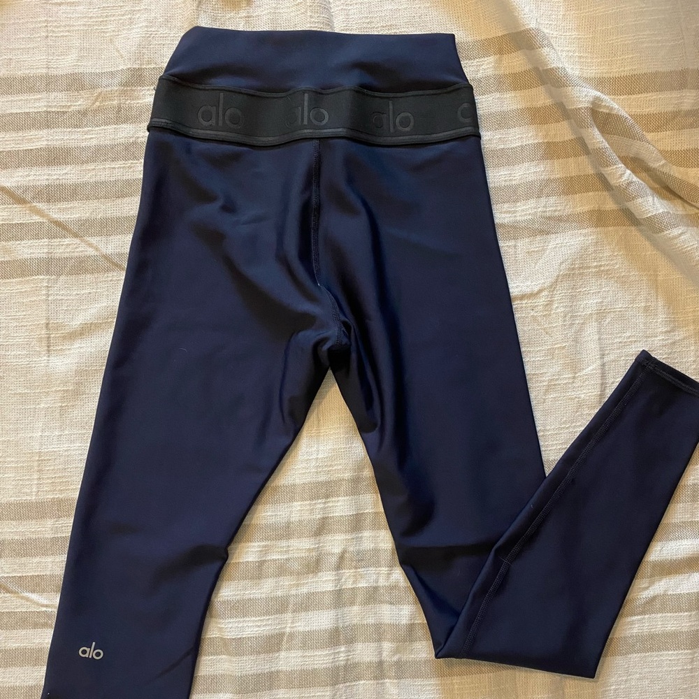 Alo High-Waist Fitness Legging Navy